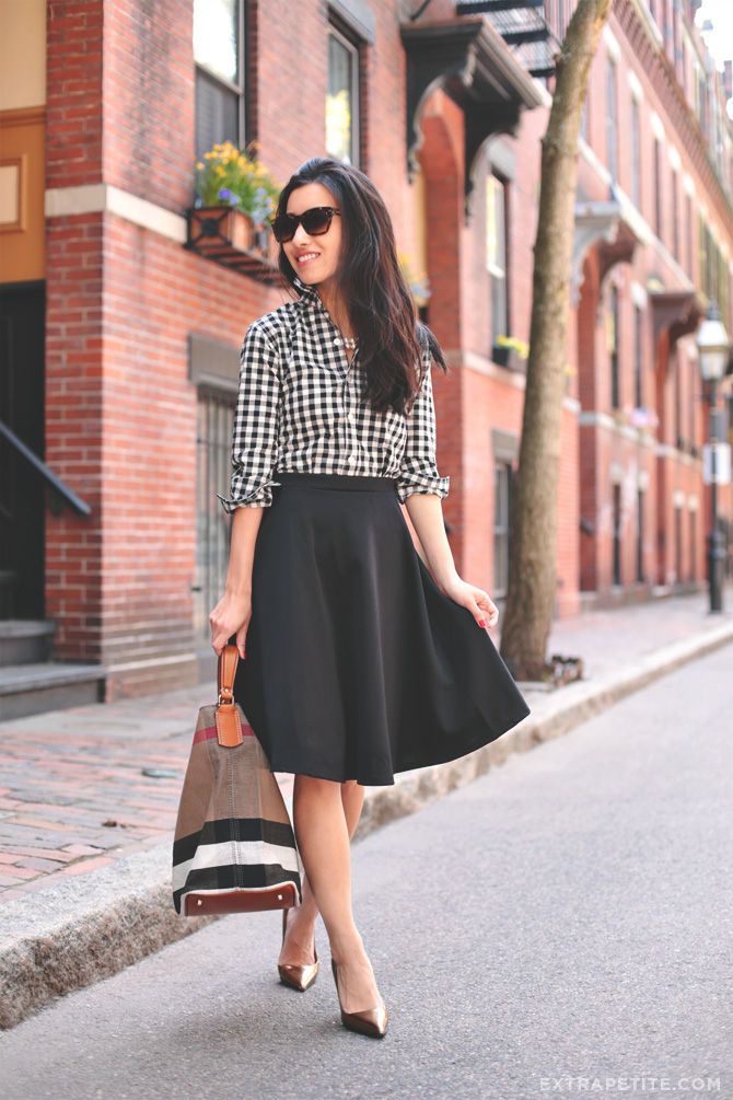 black gingham 1