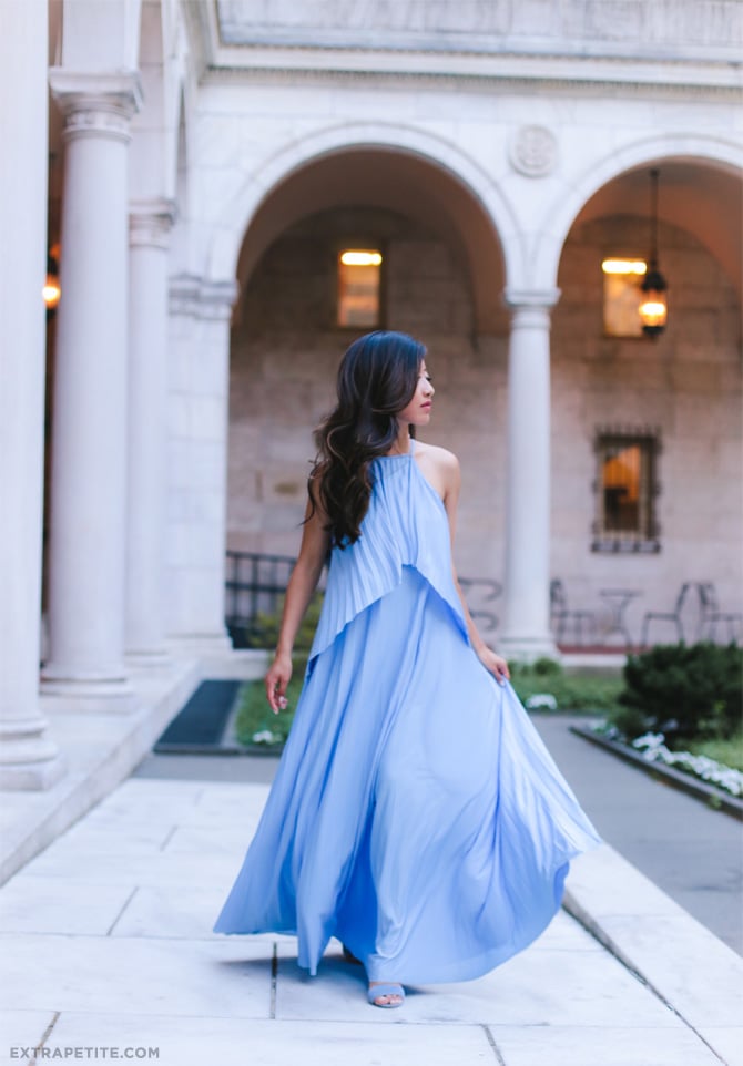 asos maxi dress_boston public library_extra petite blog