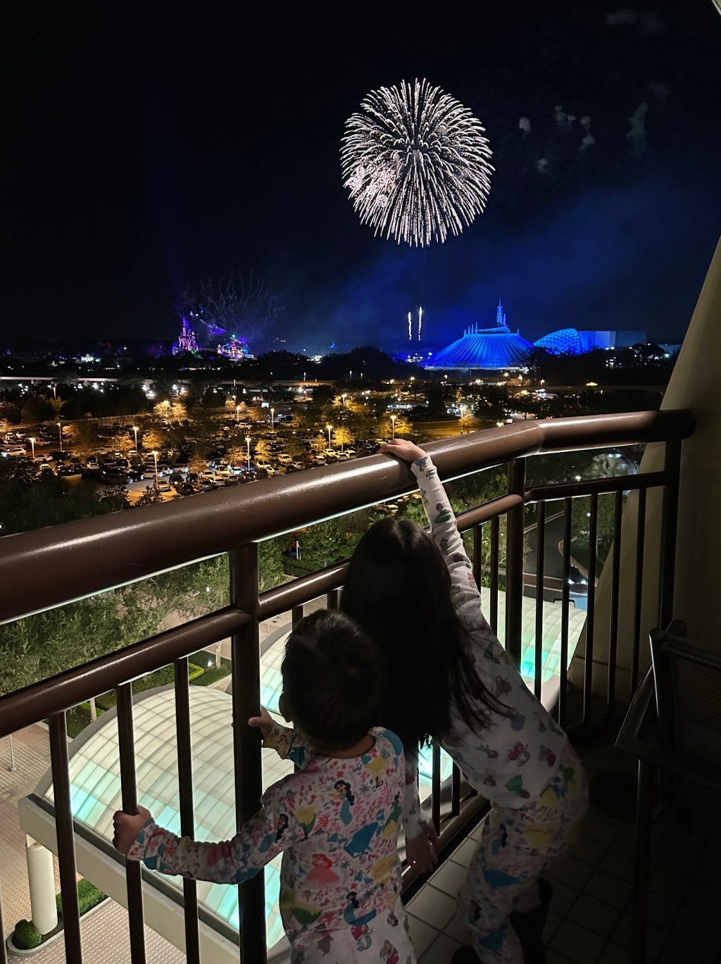 disney contemporary hotel fireworks theme park view room review