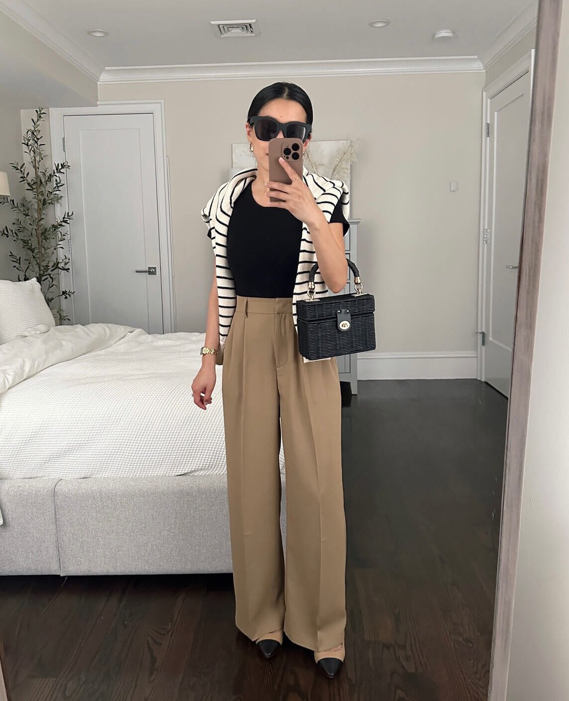 amazon pants sezane sweater