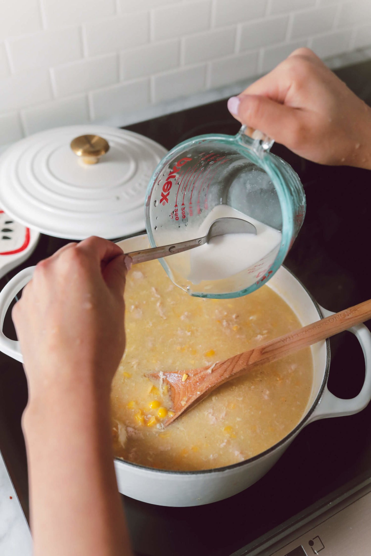 Chinese corn and egg soup recipe with simple pantry ingredients