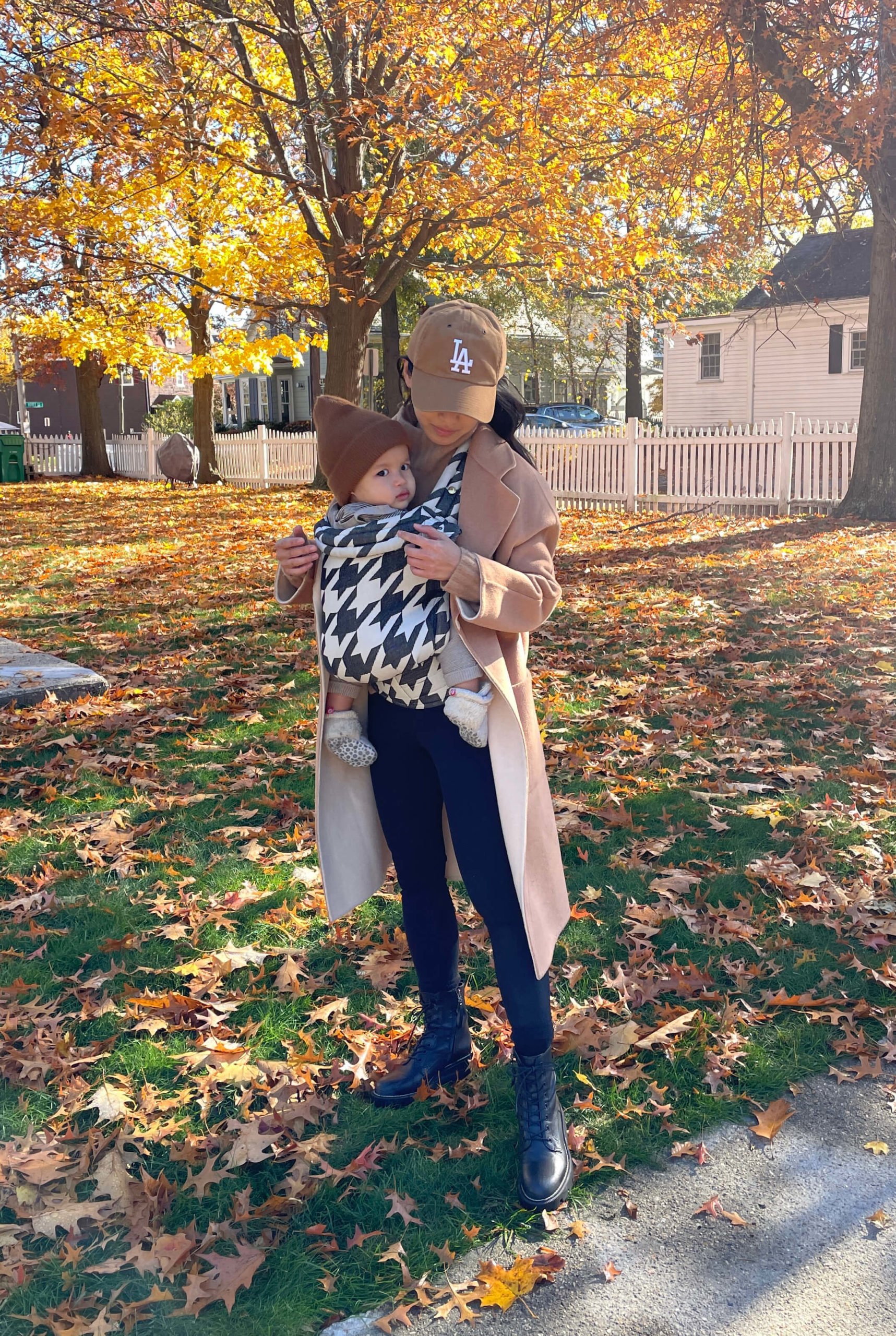 fall artipoppe baby carrier photos