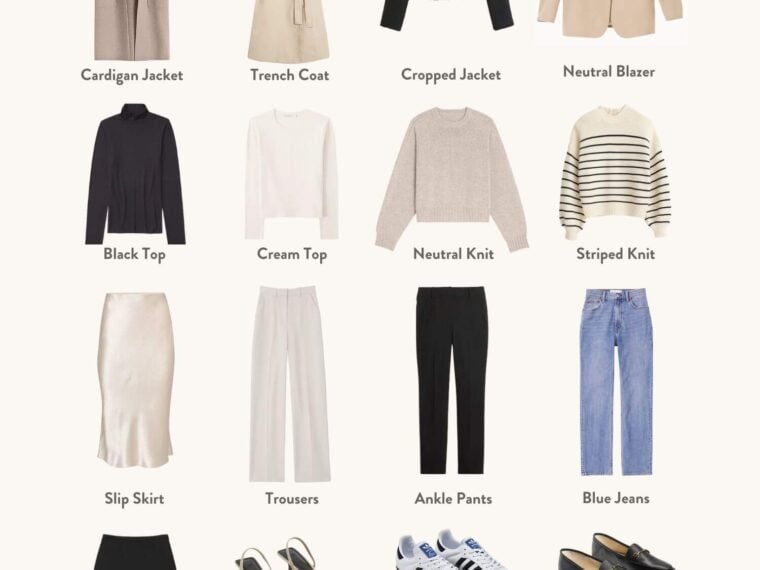 fall '23 capsule wardrobe