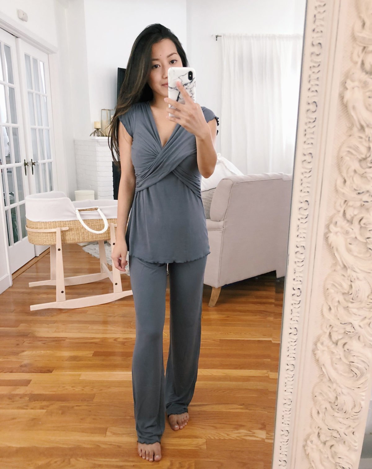 kindred bravely nursing postpartum pajamas lounge wear