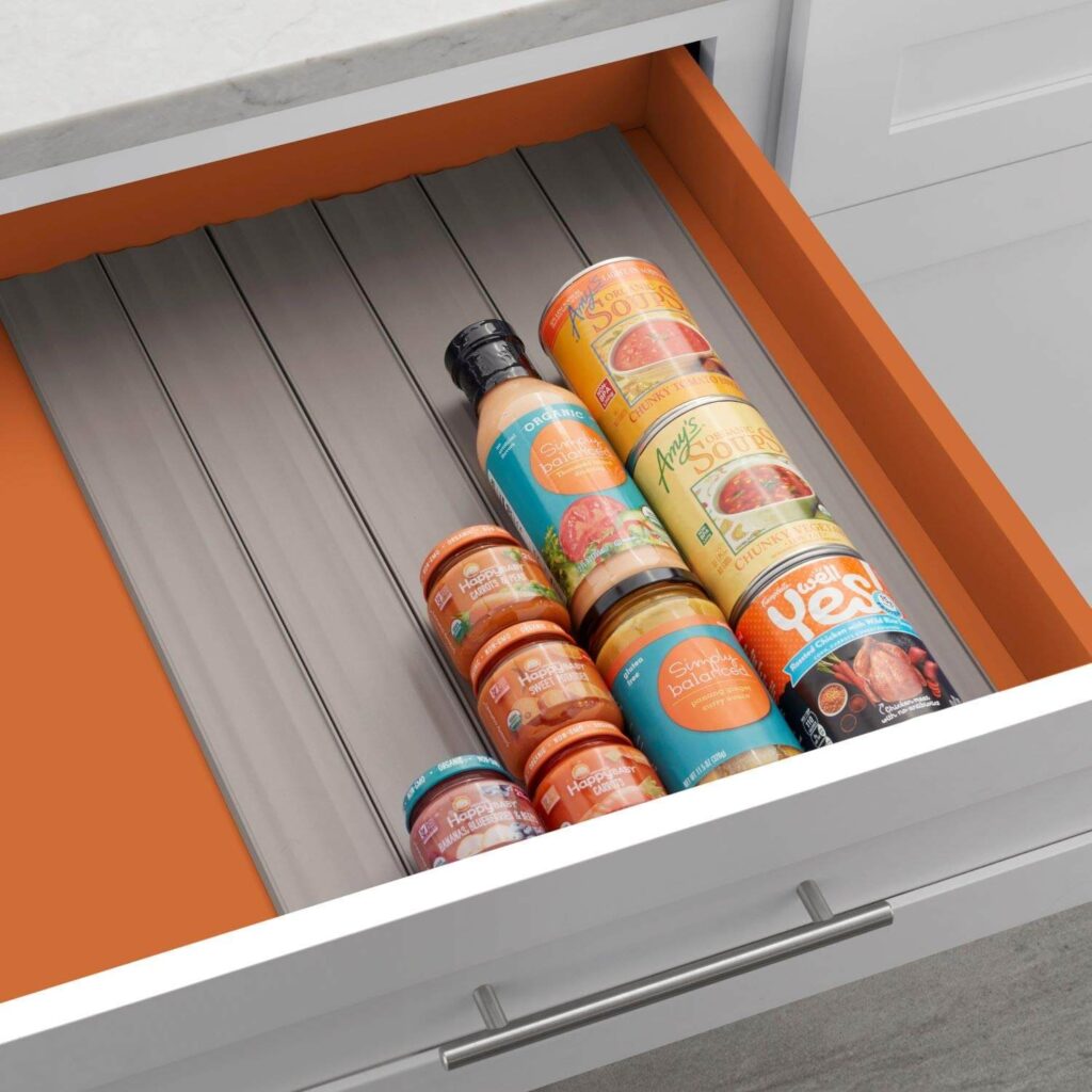 Kitchen Organizer in drawer spice rack