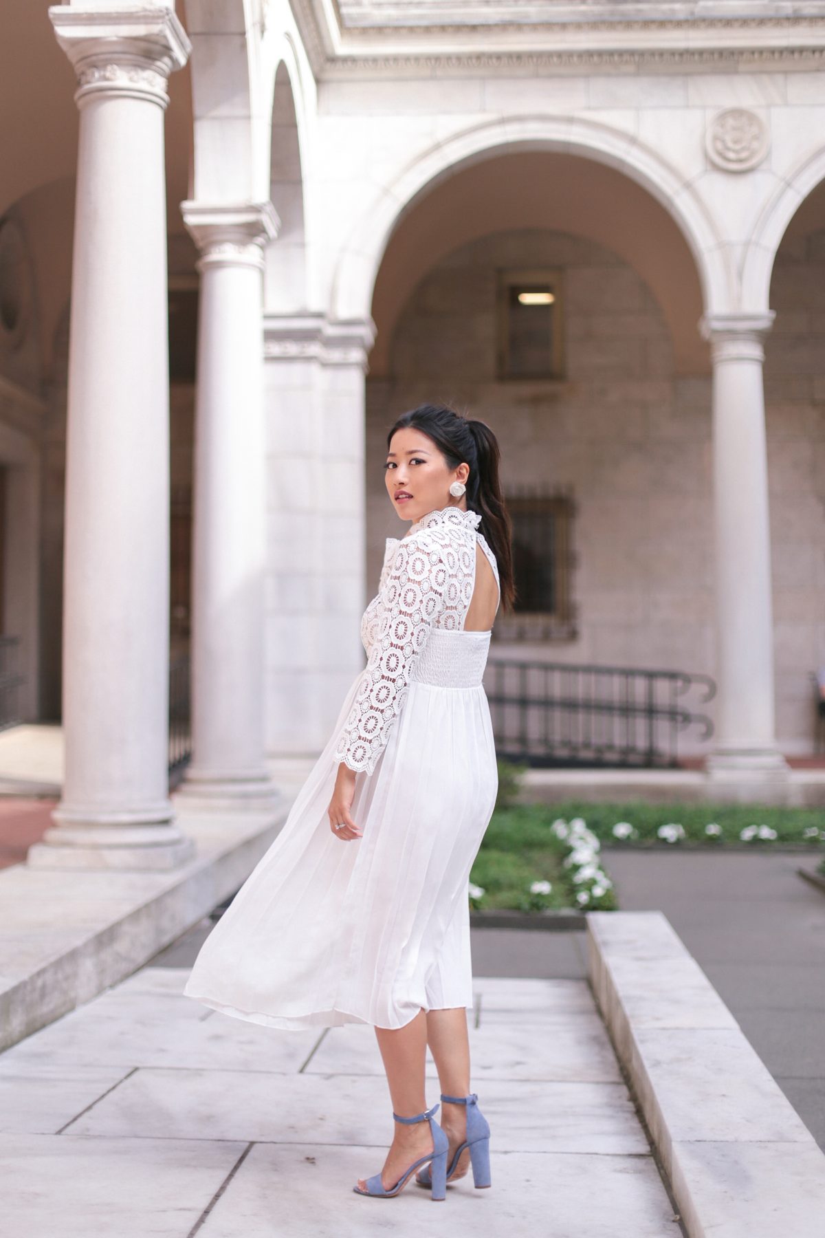 boston public library wedding anniversary dress