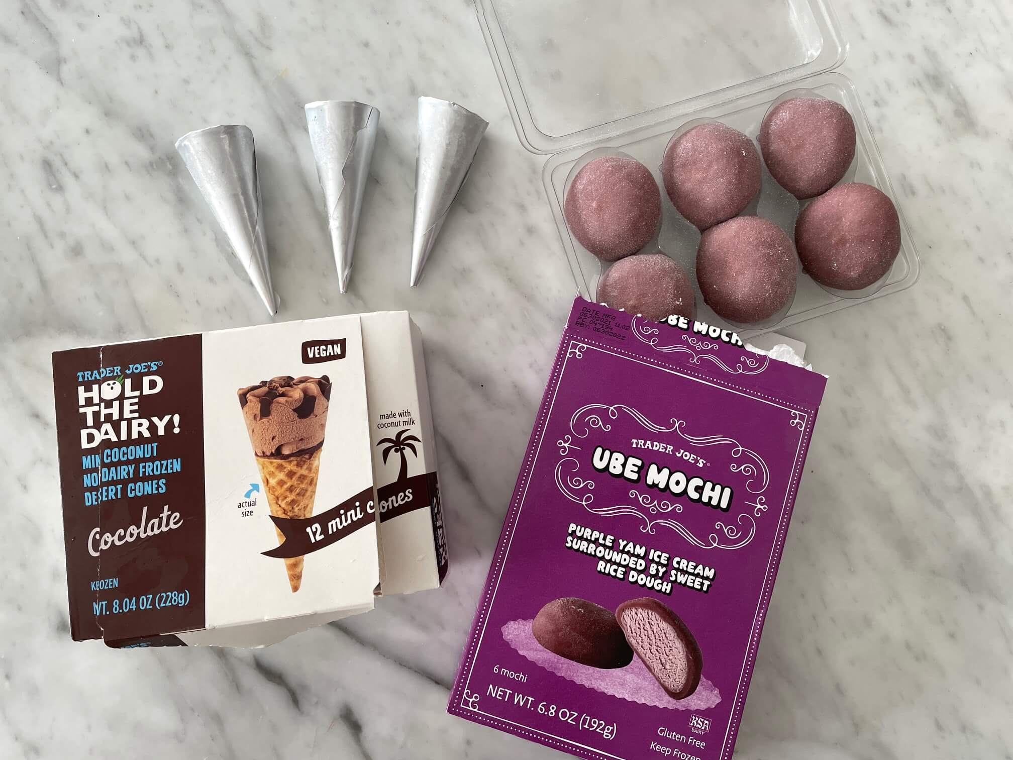 Trader Joe's dairy free desserts