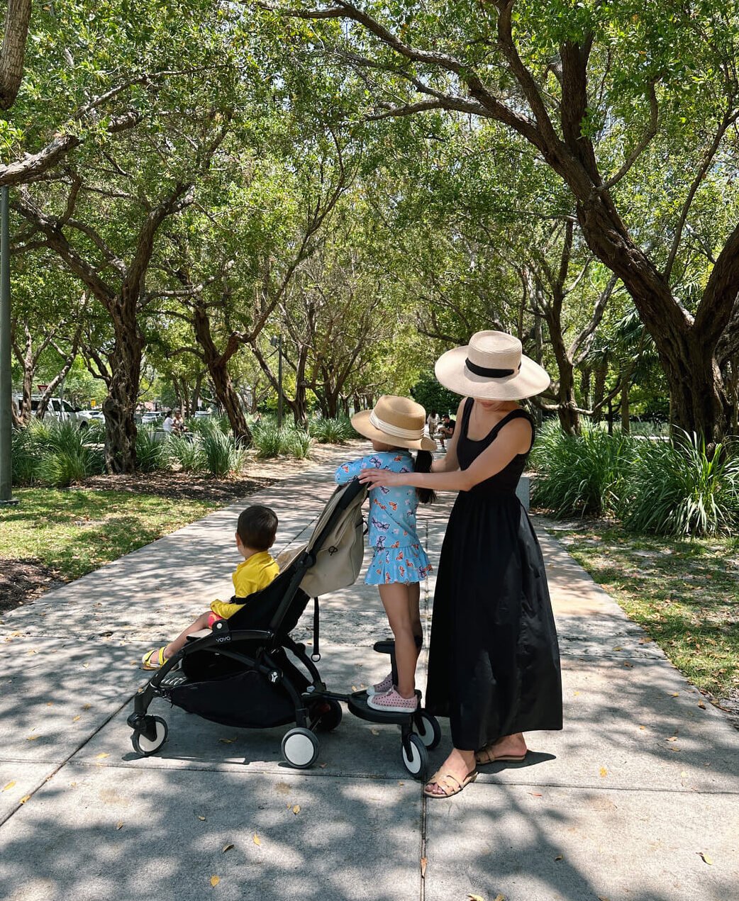 yoyo stroller with ridealong board